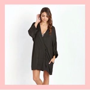 Cali Dreaming zephyr robe coverup